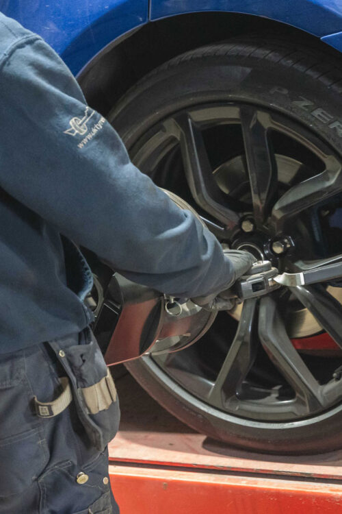 P-Zero Tyre Fitting at UK Tyres